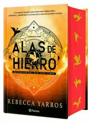 Alas de hierro (empíreo 2) con cantos tintados