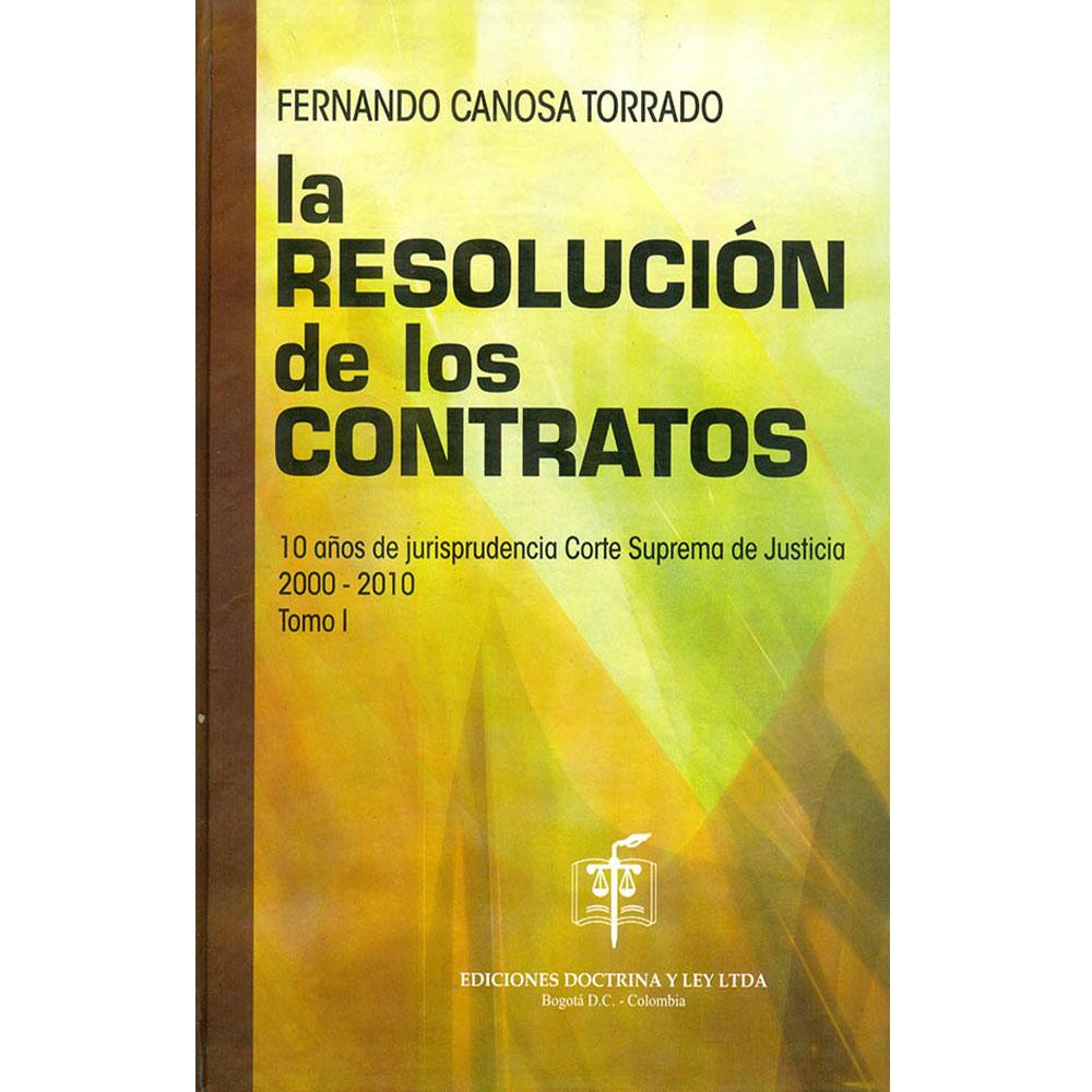 La resolución de los contratos