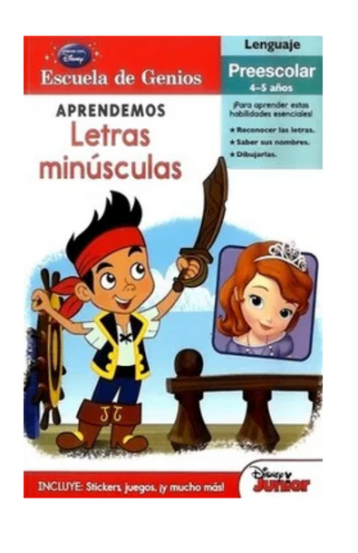Escuela de genios aprendamos letras minusculas