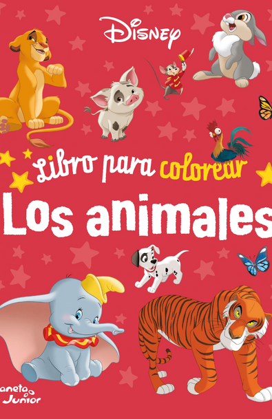 Libro para colorear. los animales