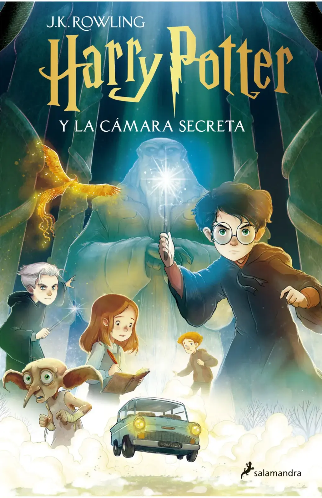 Harry potter y la camara secreta (ilustrado)