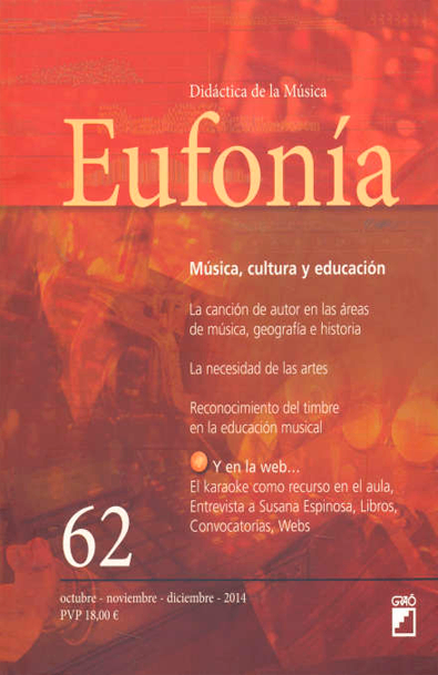 Eufonia 39 creacion de contexto educativos integrado